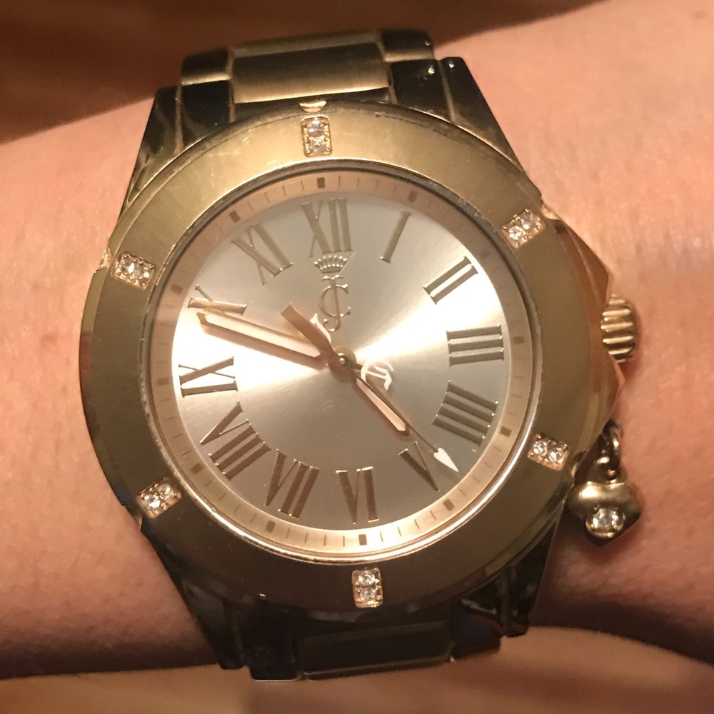 Juicy Couture Chunky Gold Watch